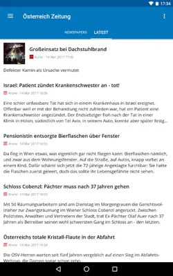 Austria News android App screenshot 1