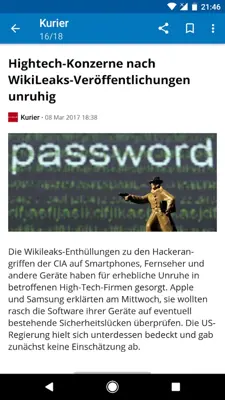 Austria News android App screenshot 21